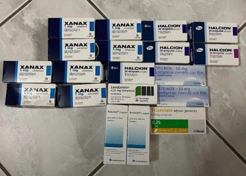 Dashboard for en personlig medicin profil med ordrehistorik og status.