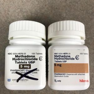 Køb Metadon online i 5 mg og 20 mg styrke for stabil substitutionsbehandling og fokus.