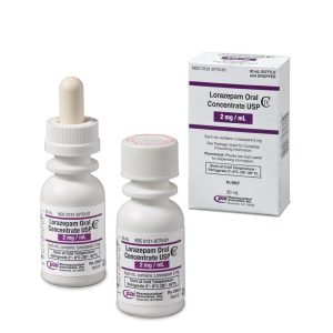 Køb Lorazepam oral opløsning online i 2 mg/ml styrke for hurtig lindring af angst.