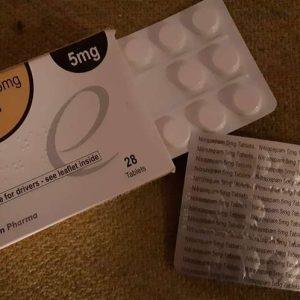 Køb Nitrazepam online i 5 mg styrke for effektiv behandling af svær søvnløshed.